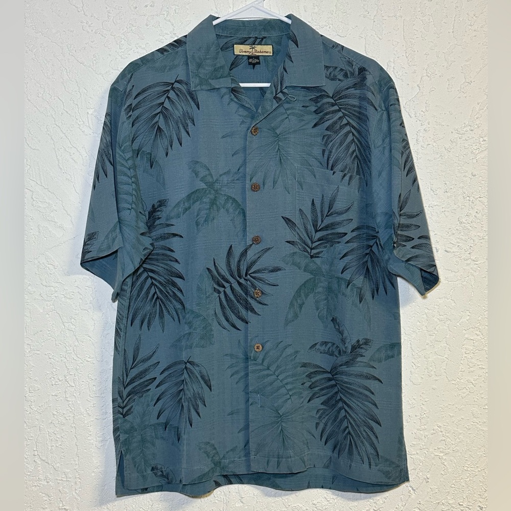 Tommy Bahama Men’s 100% Silk Button Up Shirt | Size S